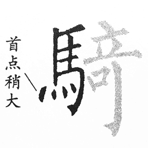 马字旁